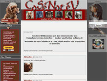 Tablet Screenshot of cosenot.de